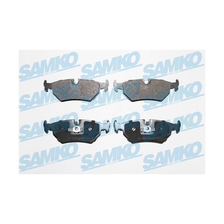 Stabdžių trinkelių rinkinys, diskinis stabdys SAMKO 5SP418