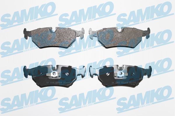 Stabdžių trinkelių rinkinys, diskinis stabdys SAMKO 5SP418