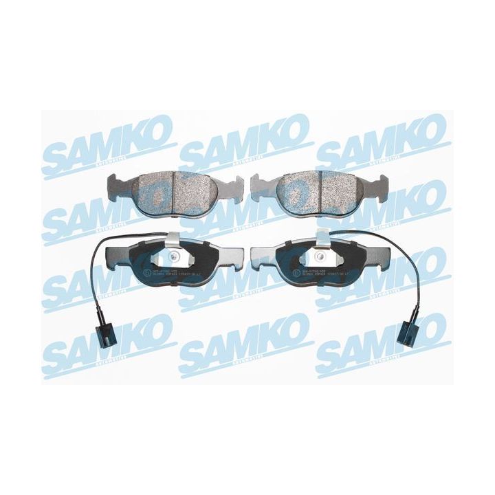 Stabdžių trinkelių rinkinys, diskinis stabdys SAMKO 5SP424