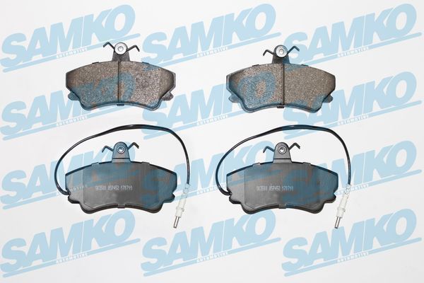 Stabdžių trinkelių rinkinys, diskinis stabdys SAMKO 5SP452
