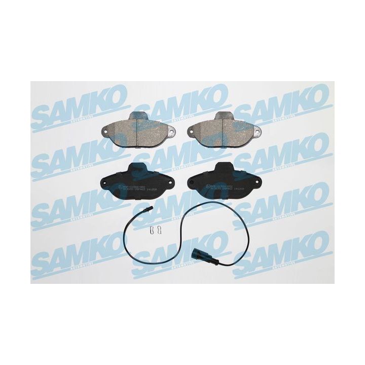 Stabdžių trinkelių rinkinys, diskinis stabdys SAMKO 5SP462