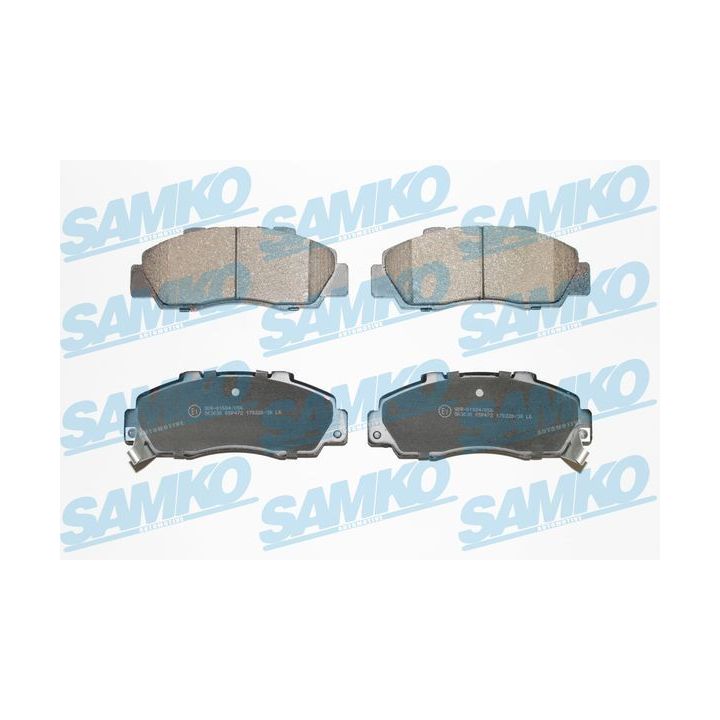 Stabdžių trinkelių rinkinys, diskinis stabdys SAMKO 5SP472