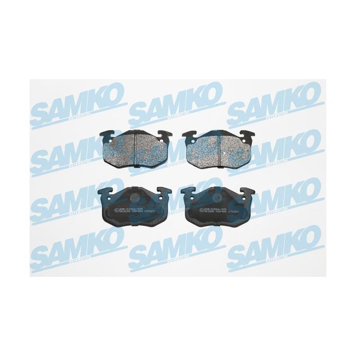 Stabdžių trinkelių rinkinys, diskinis stabdys SAMKO 5SP484