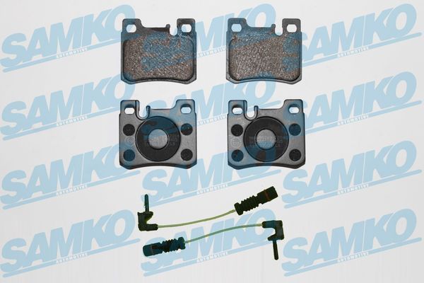 Stabdžių trinkelių rinkinys, diskinis stabdys SAMKO 5SP485A