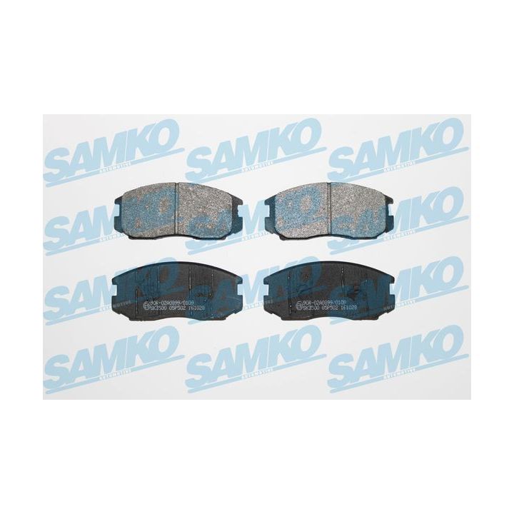 Stabdžių trinkelių rinkinys, diskinis stabdys SAMKO 5SP502