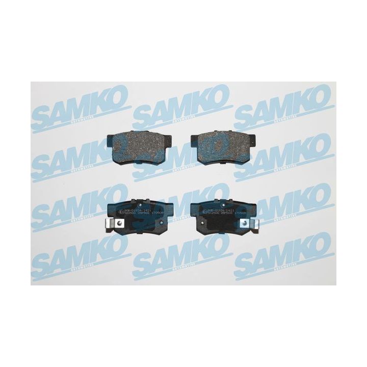 Stabdžių trinkelių rinkinys, diskinis stabdys SAMKO 5SP508