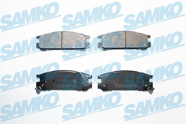 Stabdžių trinkelių rinkinys, diskinis stabdys SAMKO 5SP517