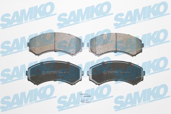 Stabdžių trinkelių rinkinys, diskinis stabdys SAMKO 5SP569
