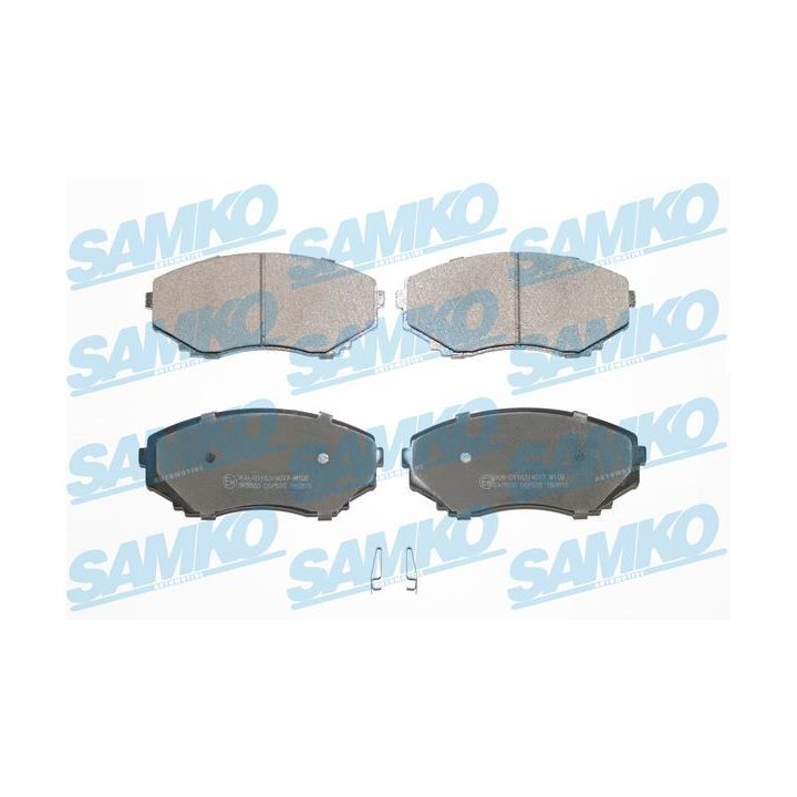 Stabdžių trinkelių rinkinys, diskinis stabdys SAMKO 5SP570