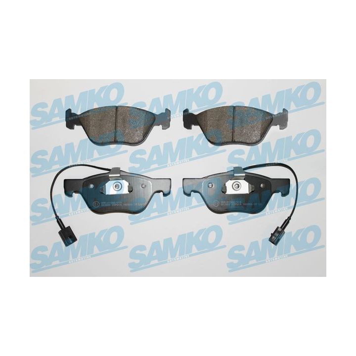 Stabdžių trinkelių rinkinys, diskinis stabdys SAMKO 5SP614