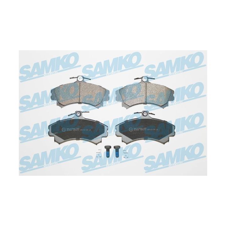 Stabdžių trinkelių rinkinys, diskinis stabdys SAMKO 5SP615