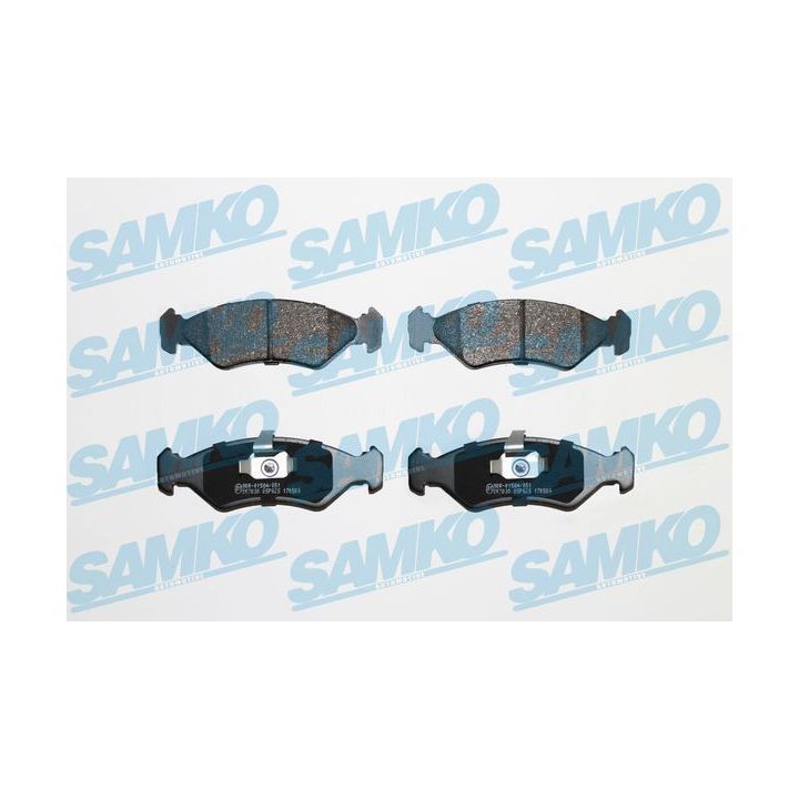 Stabdžių trinkelių rinkinys, diskinis stabdys SAMKO 5SP625