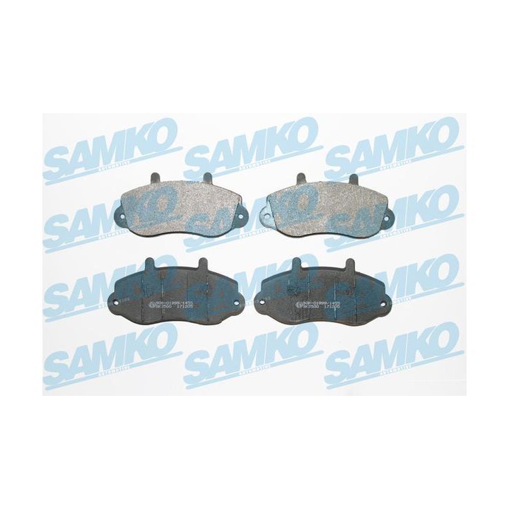 Stabdžių trinkelių rinkinys, diskinis stabdys SAMKO 5SP663