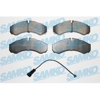 Stabdžių trinkelių rinkinys, diskinis stabdys SAMKO 5SP684C