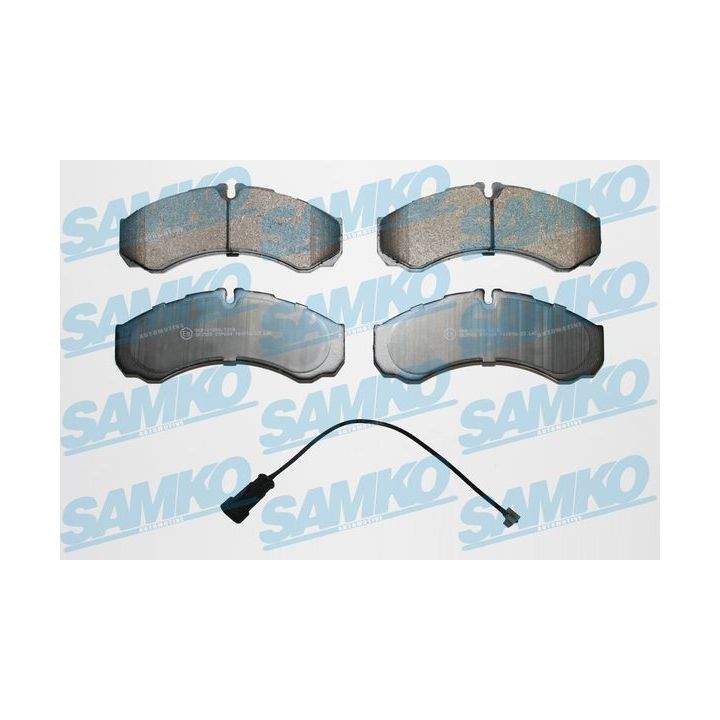 Stabdžių trinkelių rinkinys, diskinis stabdys SAMKO 5SP684C