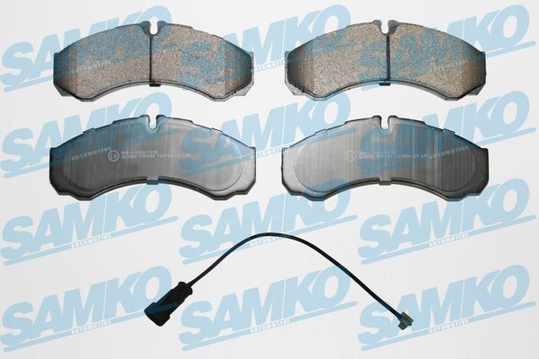 Stabdžių trinkelių rinkinys, diskinis stabdys SAMKO 5SP684C