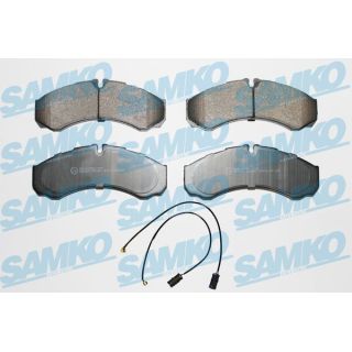 Stabdžių trinkelių rinkinys, diskinis stabdys SAMKO 5SP684D