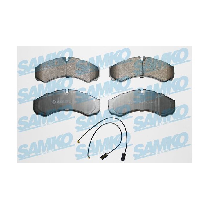 Stabdžių trinkelių rinkinys, diskinis stabdys SAMKO 5SP684D