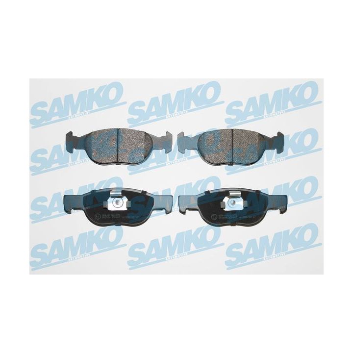 Stabdžių trinkelių rinkinys, diskinis stabdys SAMKO 5SP687