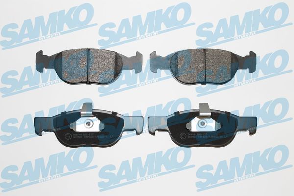 Stabdžių trinkelių rinkinys, diskinis stabdys SAMKO 5SP688
