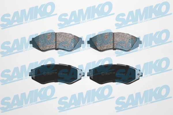 Stabdžių trinkelių rinkinys, diskinis stabdys SAMKO 5SP710