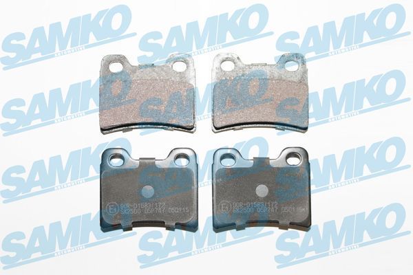 Stabdžių trinkelių rinkinys, diskinis stabdys SAMKO 5SP747