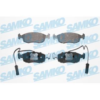 Stabdžių trinkelių rinkinys, diskinis stabdys SAMKO 5SP755