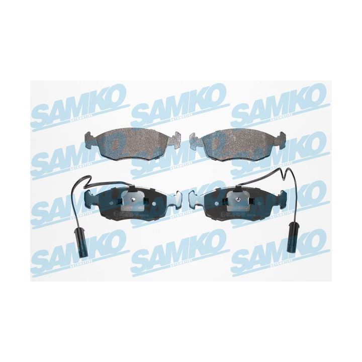 Stabdžių trinkelių rinkinys, diskinis stabdys SAMKO 5SP755