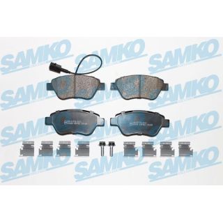 Stabdžių trinkelių rinkinys, diskinis stabdys SAMKO 5SP763K