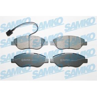 Stabdžių trinkelių rinkinys, diskinis stabdys SAMKO 5SP765