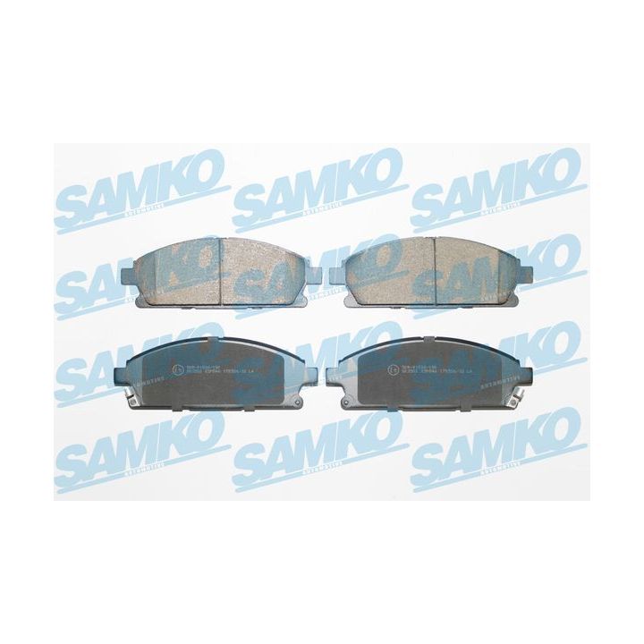Stabdžių trinkelių rinkinys, diskinis stabdys SAMKO 5SP846
