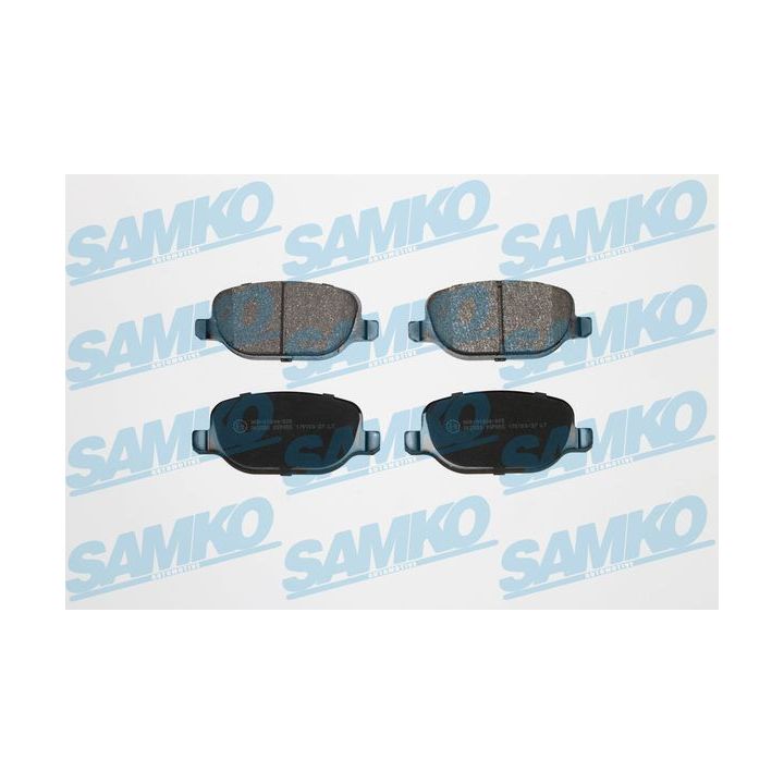Stabdžių trinkelių rinkinys, diskinis stabdys SAMKO 5SP855