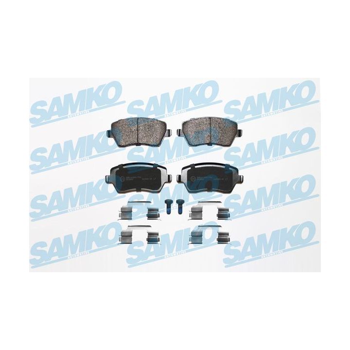 Stabdžių trinkelių rinkinys, diskinis stabdys SAMKO 5SP867K