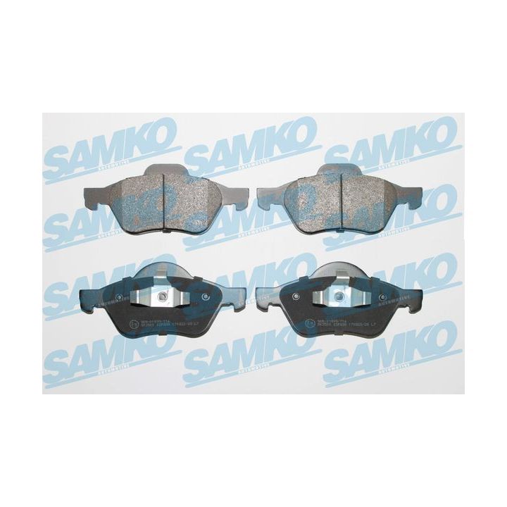 Stabdžių trinkelių rinkinys, diskinis stabdys SAMKO 5SP898