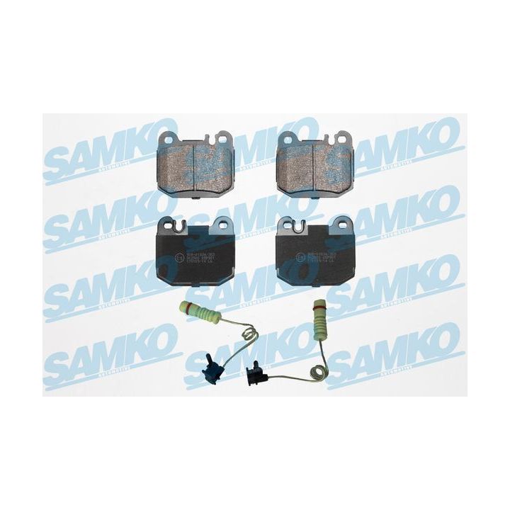 Stabdžių trinkelių rinkinys, diskinis stabdys SAMKO 5SP901A