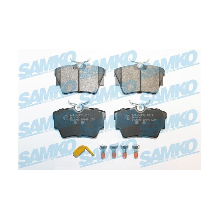 Stabdžių trinkelių rinkinys, diskinis stabdys SAMKO 5SP946K