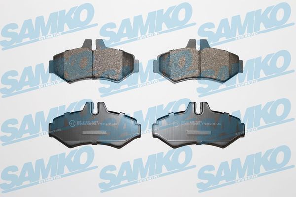 Stabdžių trinkelių rinkinys, diskinis stabdys SAMKO 5SP956