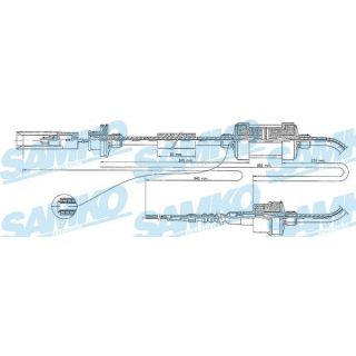 Sankabos trosas SAMKO C0045C