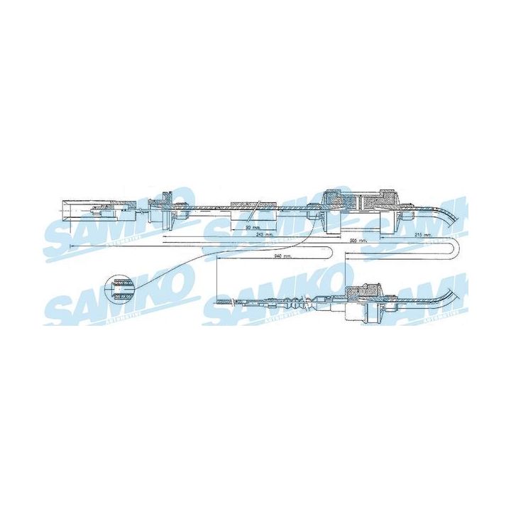 Sankabos trosas SAMKO C0045C