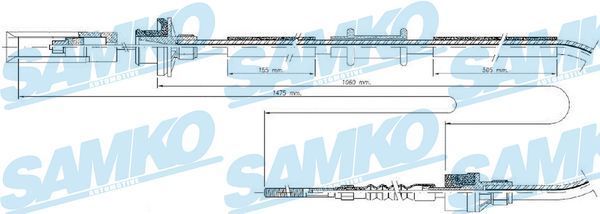 Sankabos trosas SAMKO C0046C