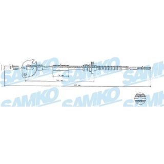 Sankabos trosas SAMKO C0049C