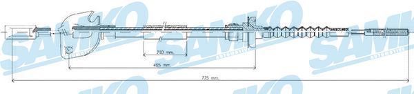 Sankabos trosas SAMKO C0050C