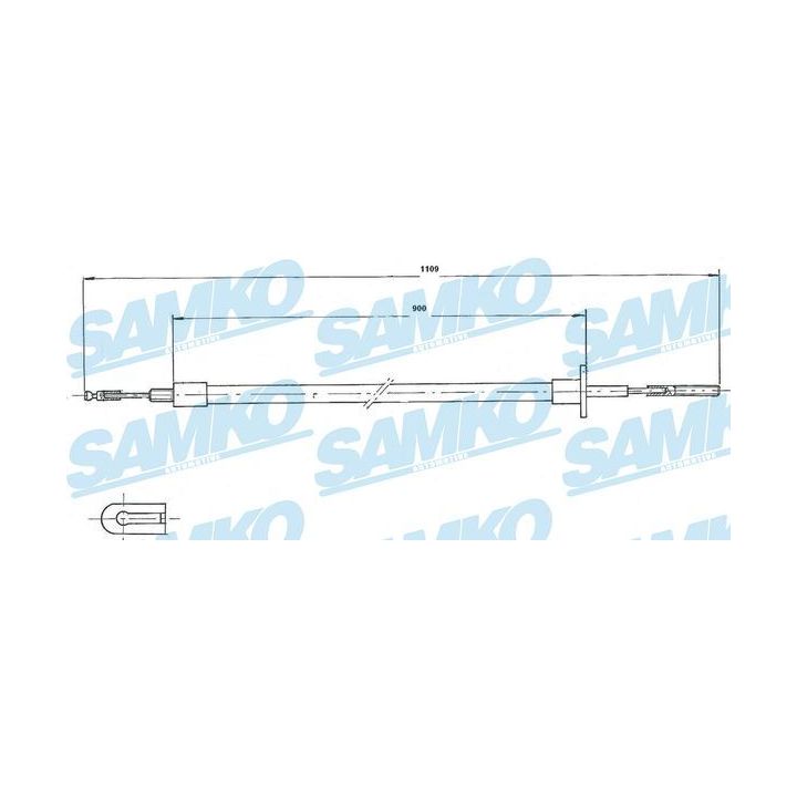 Sankabos trosas SAMKO C0051C