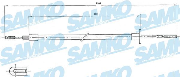 Sankabos trosas SAMKO C0051C