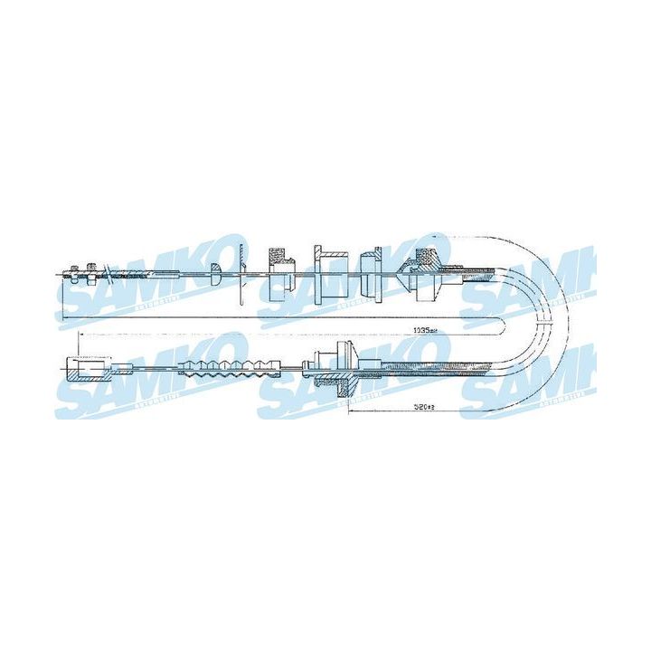 Sankabos trosas SAMKO C0057C