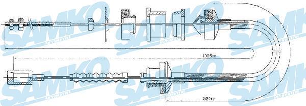 Sankabos trosas SAMKO C0057C