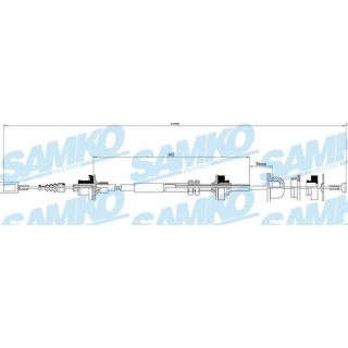 Sankabos trosas SAMKO C0058C