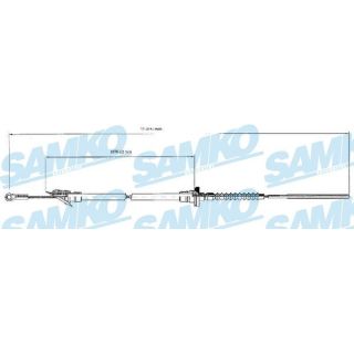 Sankabos trosas SAMKO C0062C