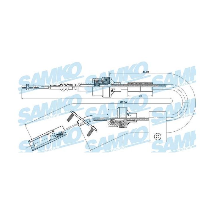 Sankabos trosas SAMKO C0065C