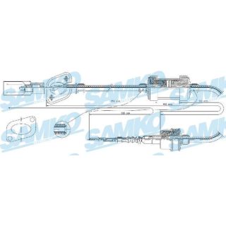 Sankabos trosas SAMKO C0070C